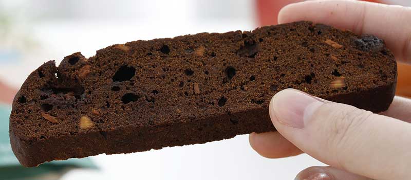 Chocolate Nut Biscotti - Featured Image